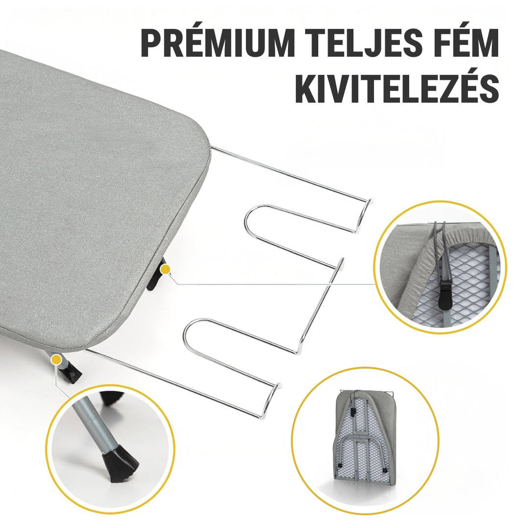 QuickIron – Tragbares Bügelbrett für Wohnungen und Reisen