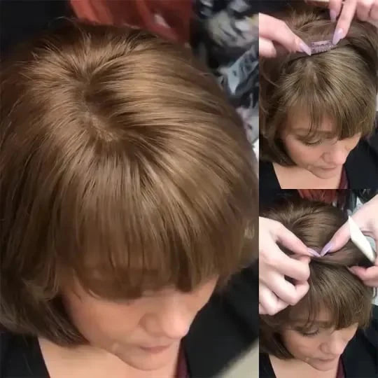 HairLuxe – Unsichtbarer Volumen-Haar-Topper
