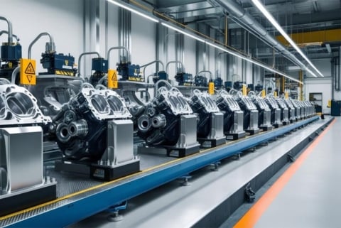 V8Forge – OHV-Benzin-V8-Motor-Modellbausatz