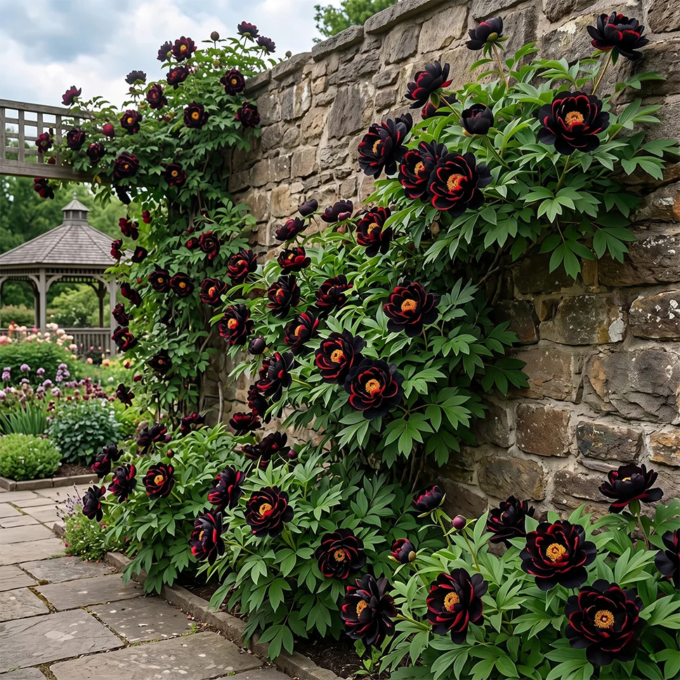 BloomCrest – Seltene Kletterpfingstrosen-Zwiebeln mit üppigen Blüten