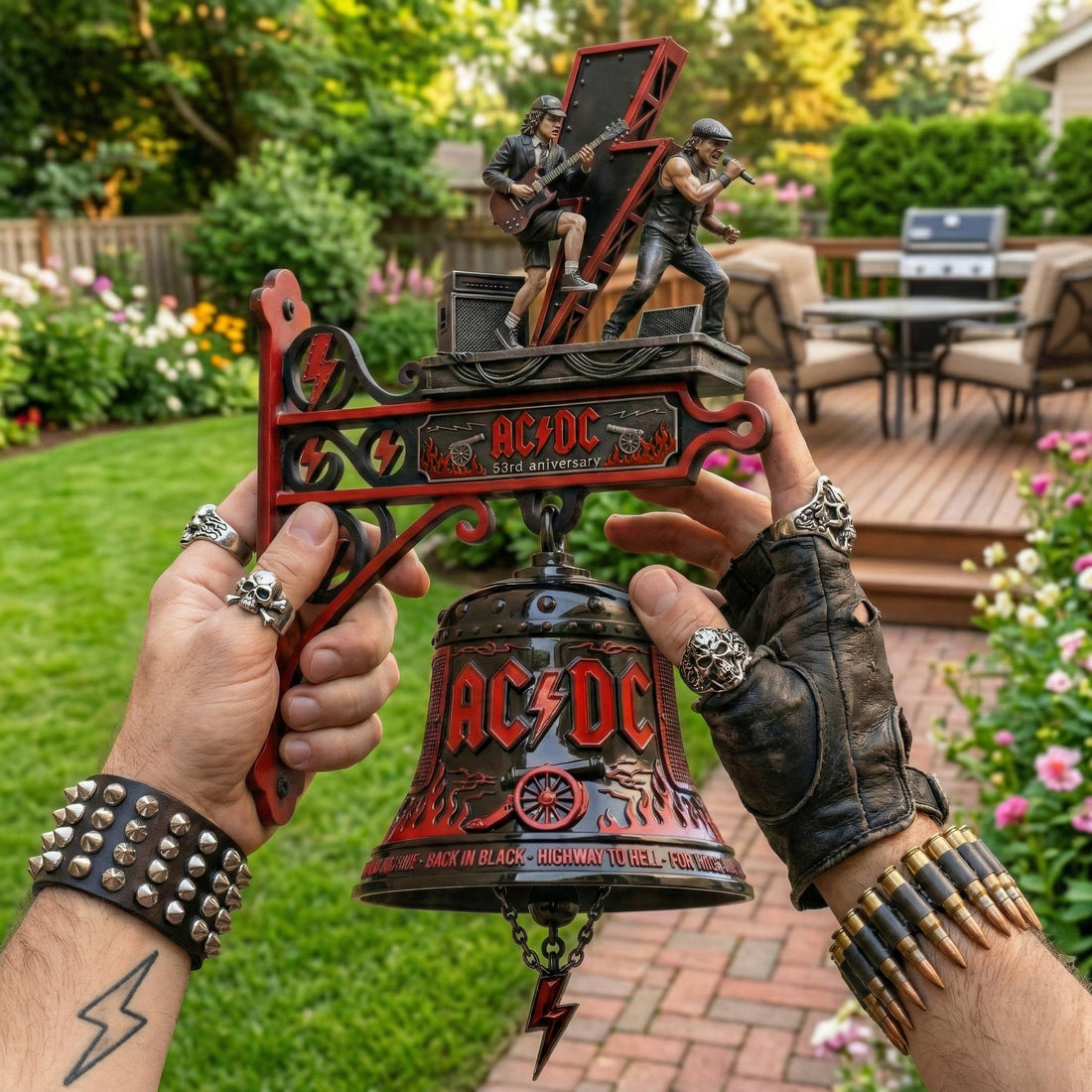 EchoRelic – AC/DC Sammler-Wandglocke in limitierter Auflage
