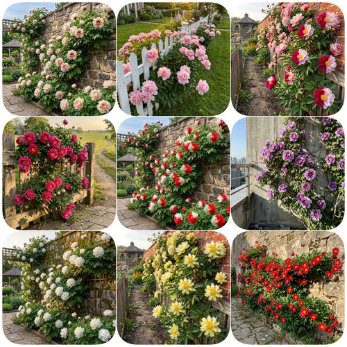 BloomCrest – Seltene Kletterpfingstrosen-Zwiebeln mit üppigen Blüten