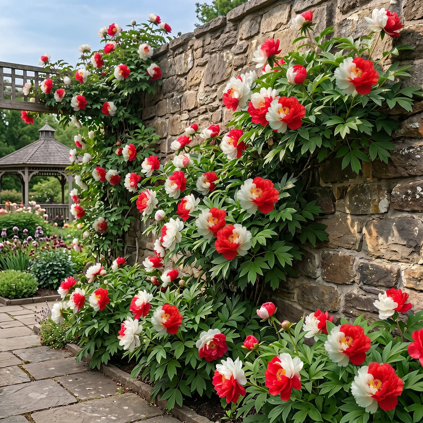 BloomCrest – Seltene Kletterpfingstrosen-Zwiebeln mit üppigen Blüten