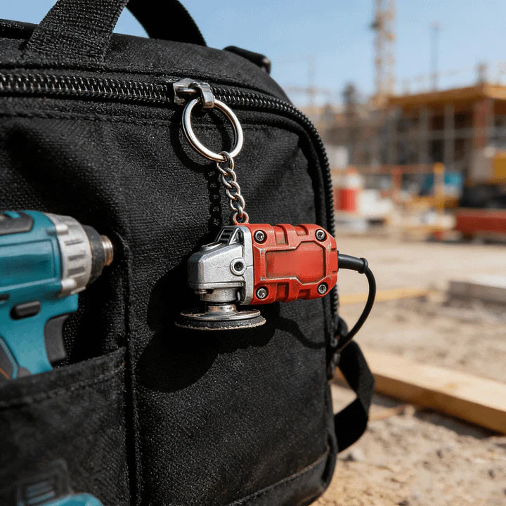 GrindMate – 2-in-1 Mini Schleifer-Schlüsselanhänger