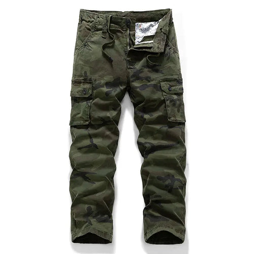 CamoForce – Herren-Cargohose mit mehreren Taschen für Outdoor-Aktivitäten