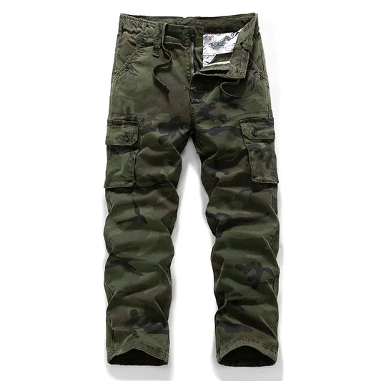 CamoForce – Herren-Cargohose mit mehreren Taschen für Outdoor-Aktivitäten