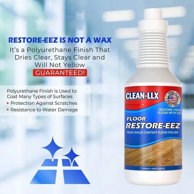 🔥Letzter Tag 50% RABATT - ✨🧴 Clean-llx Bodenrestaurator – Sofortiger Glanz & Schutz 🏠