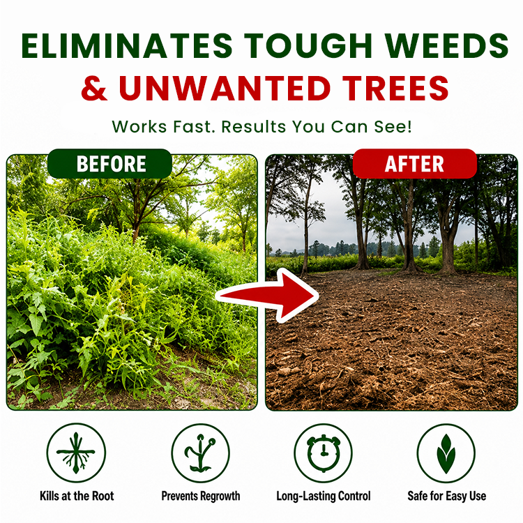 RootGuard – Tiefenwirksames Unkrautbekämpfungspulver