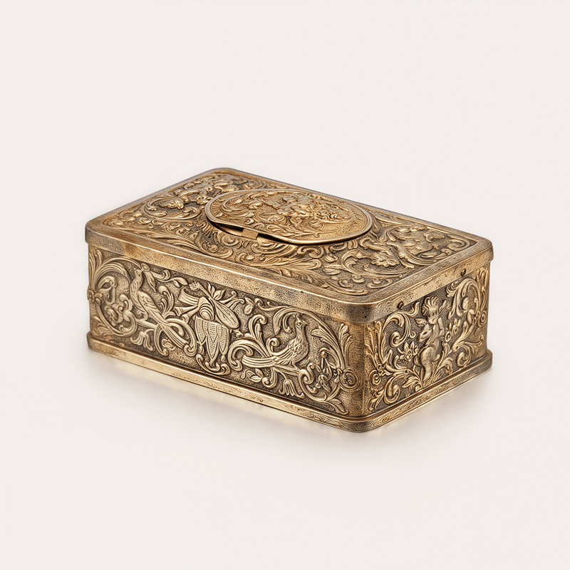 Elowen – Mechanische Melodiebox | Ein goldener Hauch vergangener Zeiten