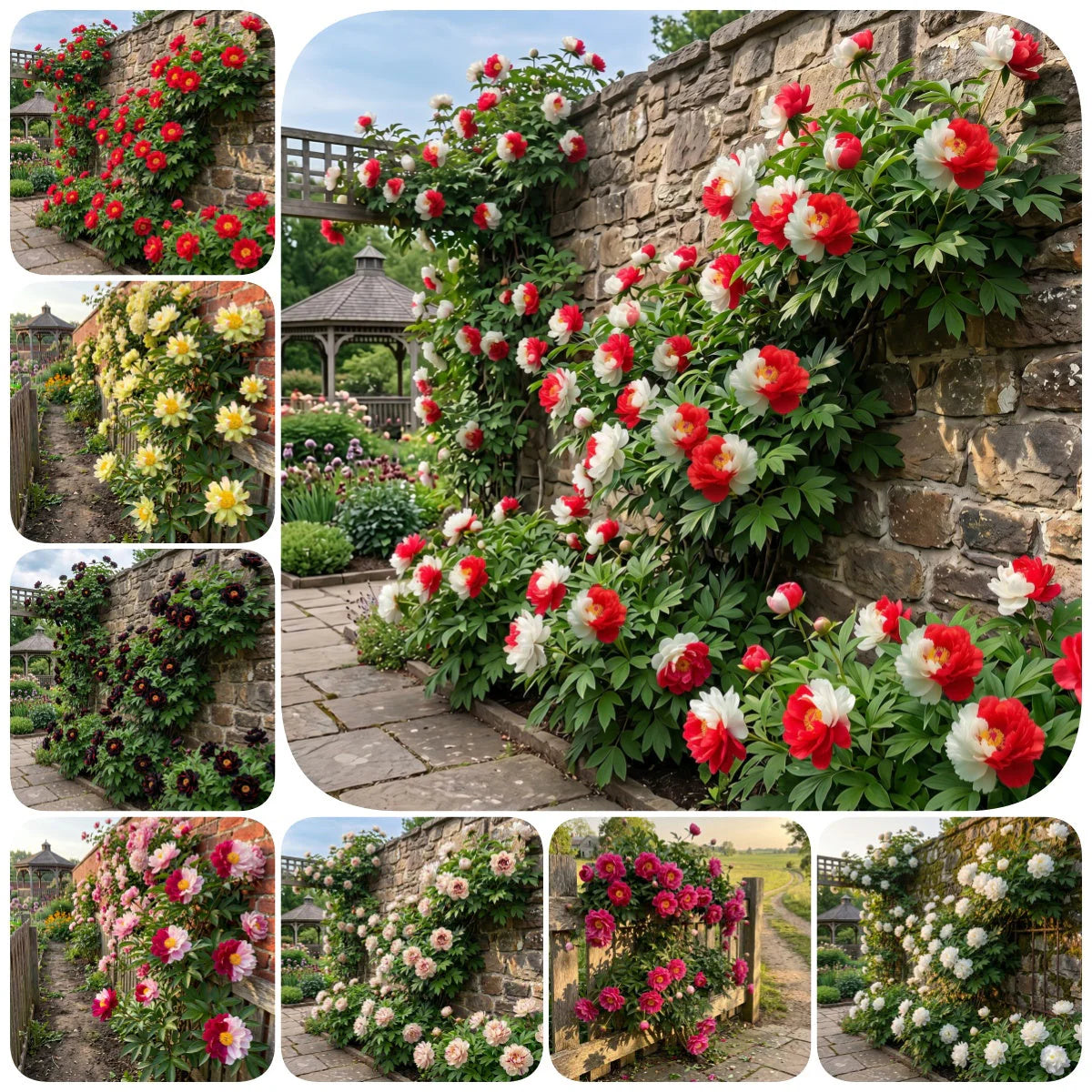 BloomCrest – Seltene Kletterpfingstrosen-Zwiebeln mit üppigen Blüten