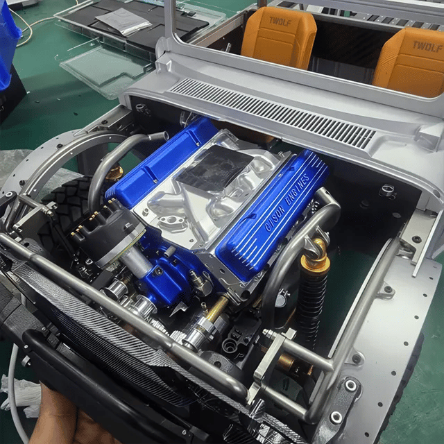 V8Forge – OHV-Benzin-V8-Motor-Modellbausatz