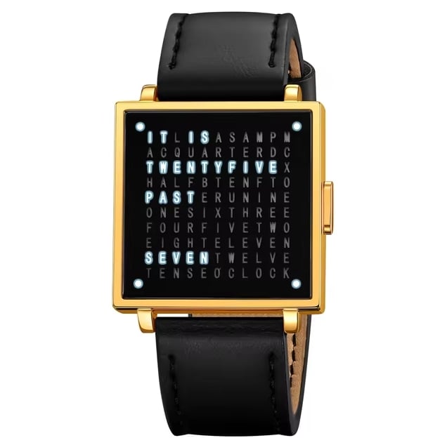 LexoTime - Unisex-Textuhr