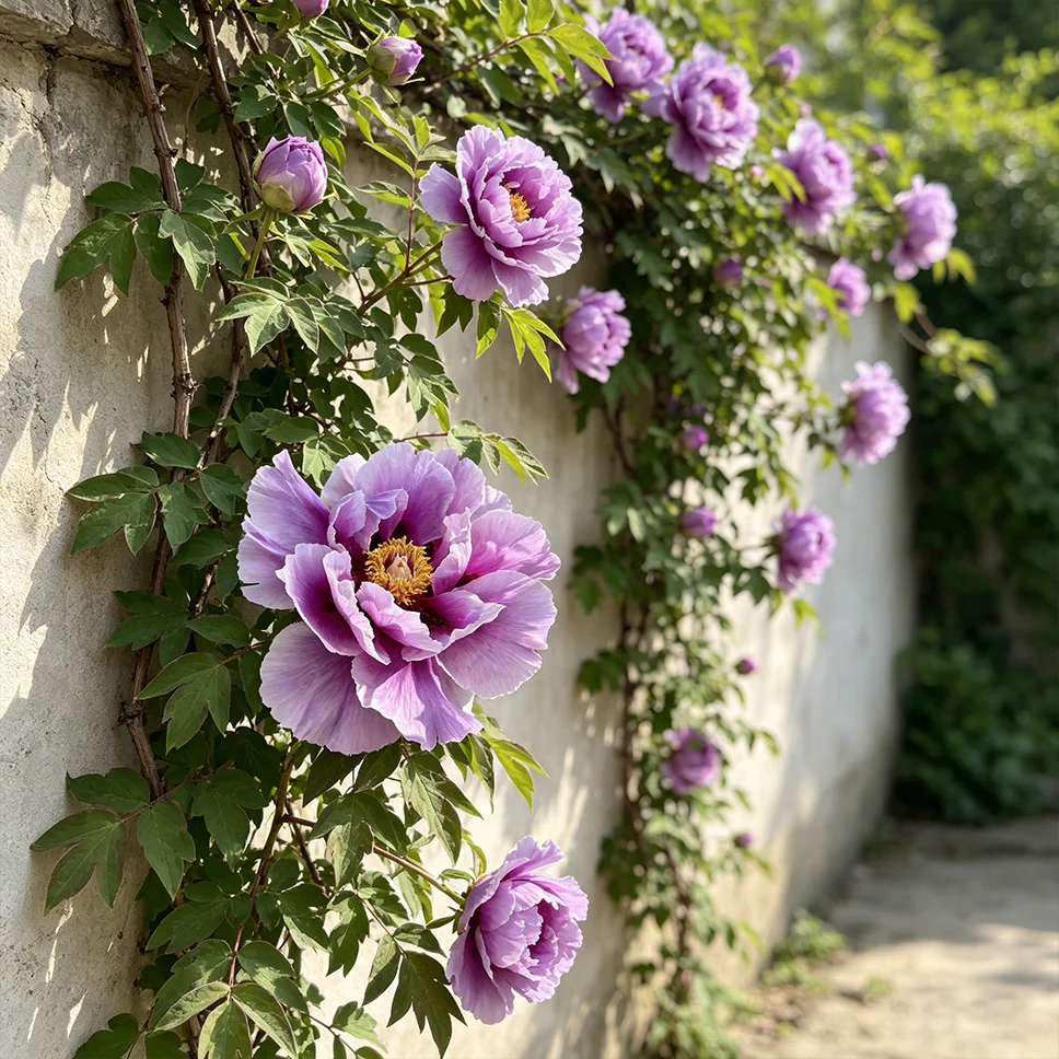 BloomCrest – Seltene Kletterpfingstrosen-Zwiebeln mit üppigen Blüten