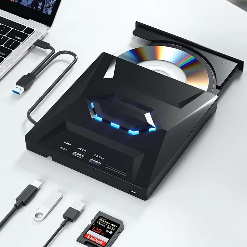 UltraRead | 7-in-1 USB-Blu-ray- & DVD-Laufwerk