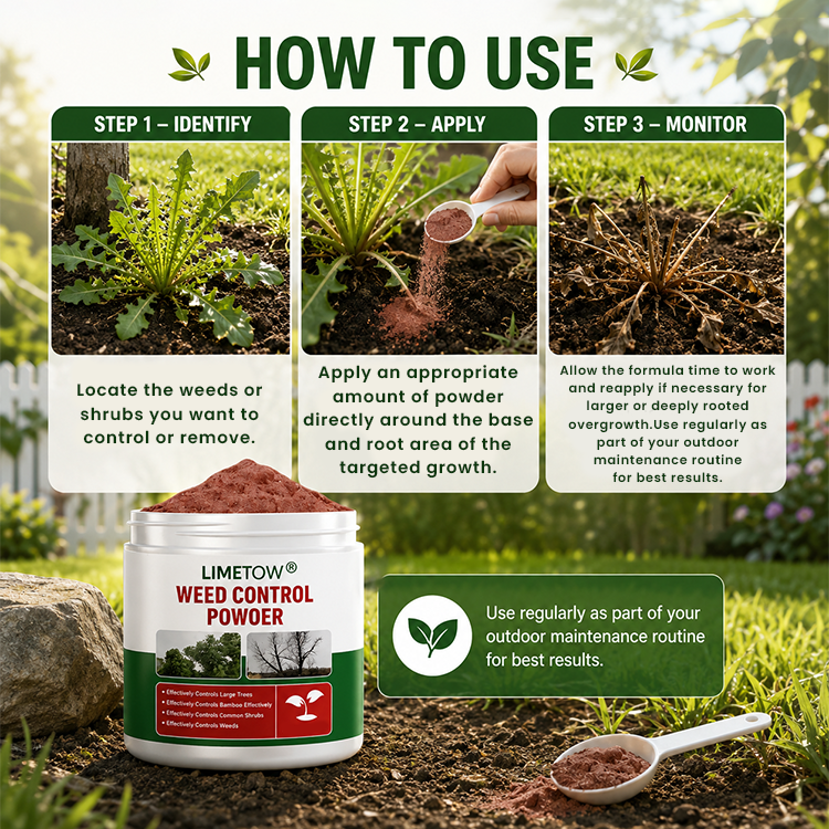 RootGuard – Tiefenwirksames Unkrautbekämpfungspulver