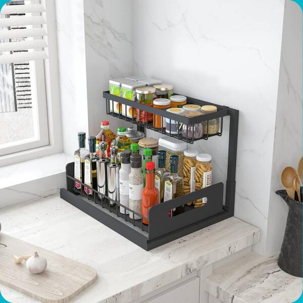SinkStack – 2-stufiger Auszugs-Unterspülbecken-Organizer