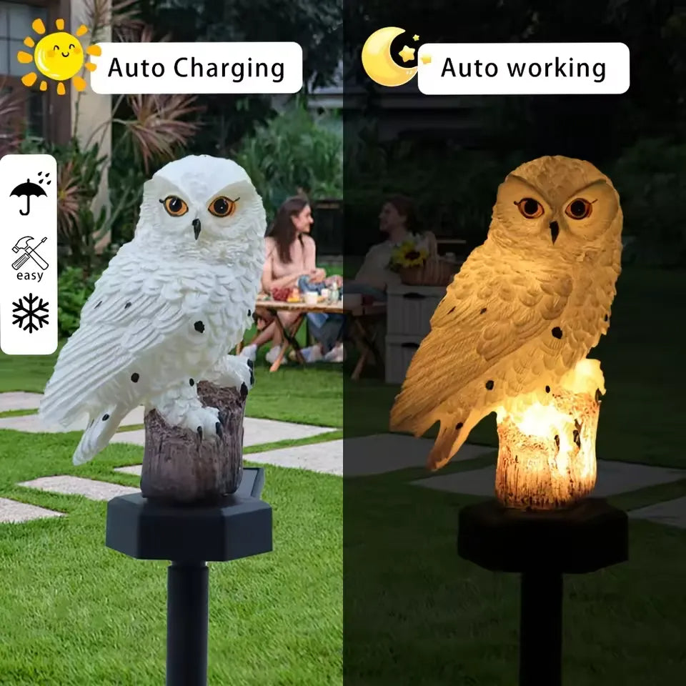 OwlGuard – Solar-LED-Gartenleuchte