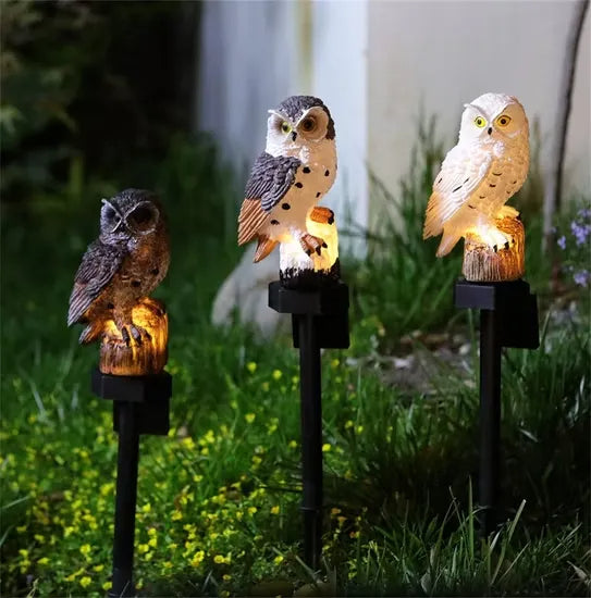 OwlGuard – Solar-LED-Gartenleuchte