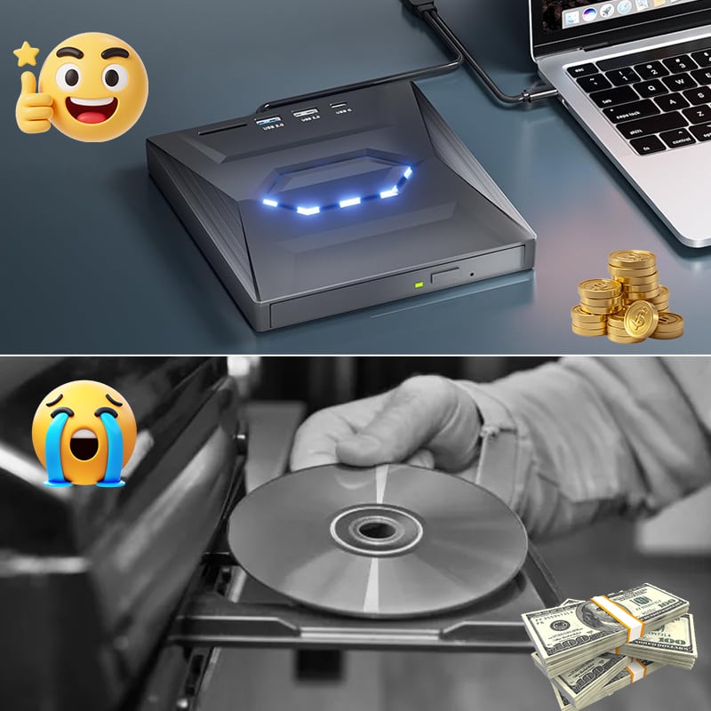 UltraRead | 7-in-1 USB-Blu-ray- & DVD-Laufwerk