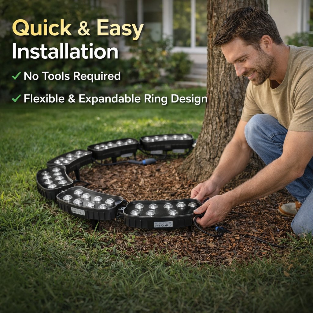 GlowTree – LED-Ringbaumbeleuchtung