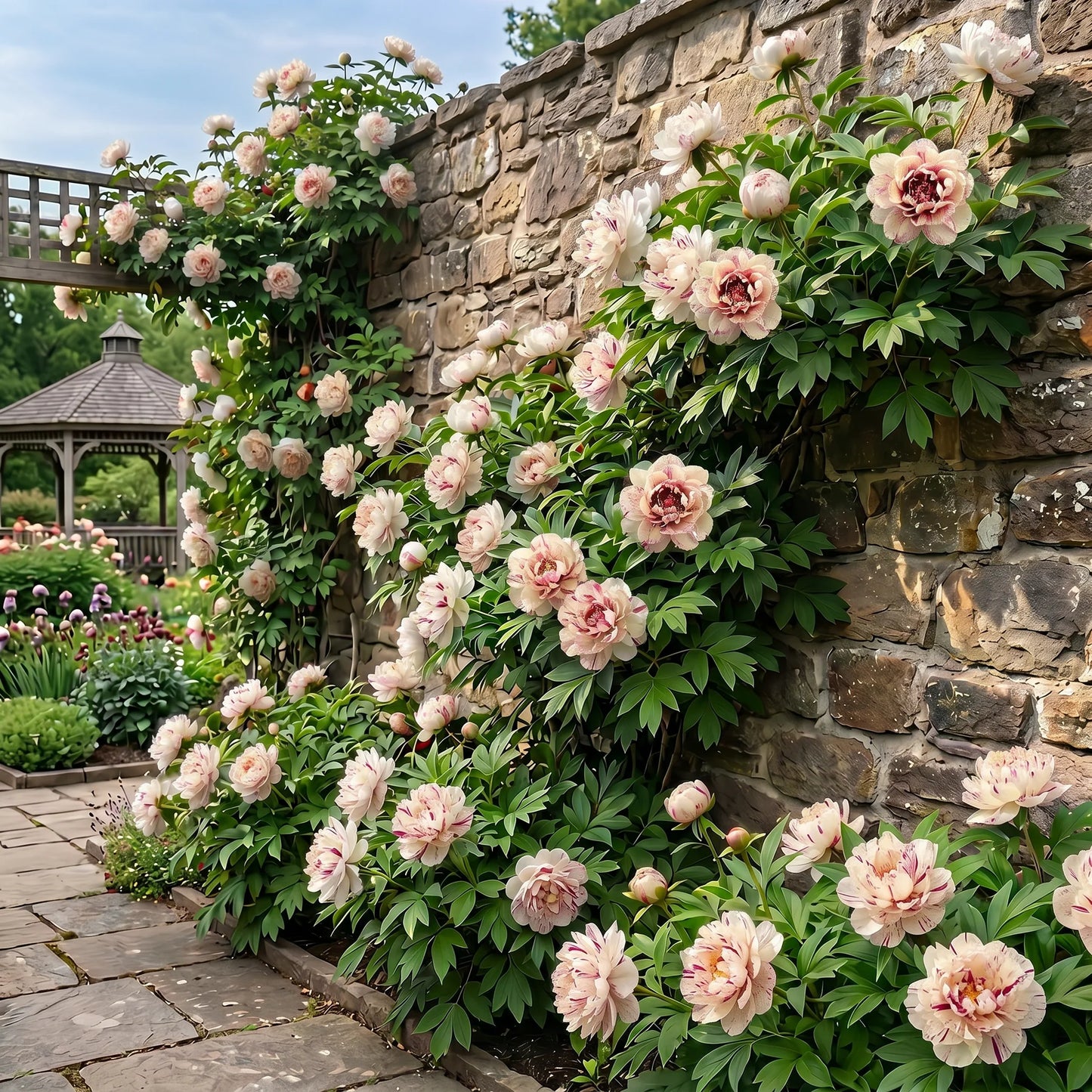 BloomCrest – Seltene Kletterpfingstrosen-Zwiebeln mit üppigen Blüten