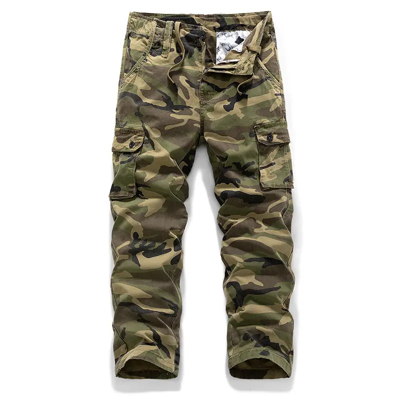 CamoForce – Herren-Cargohose mit mehreren Taschen für Outdoor-Aktivitäten