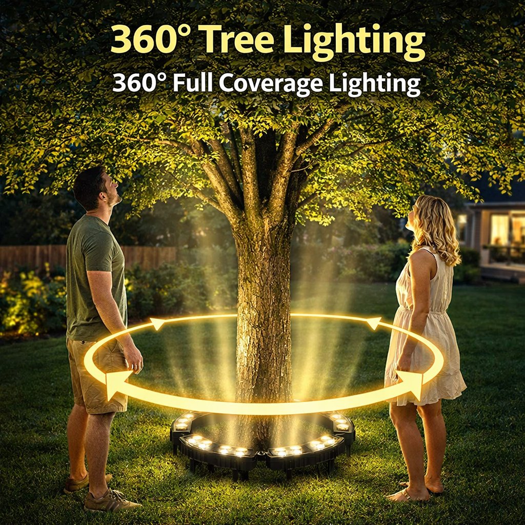 GlowTree – LED-Ringbaumbeleuchtung