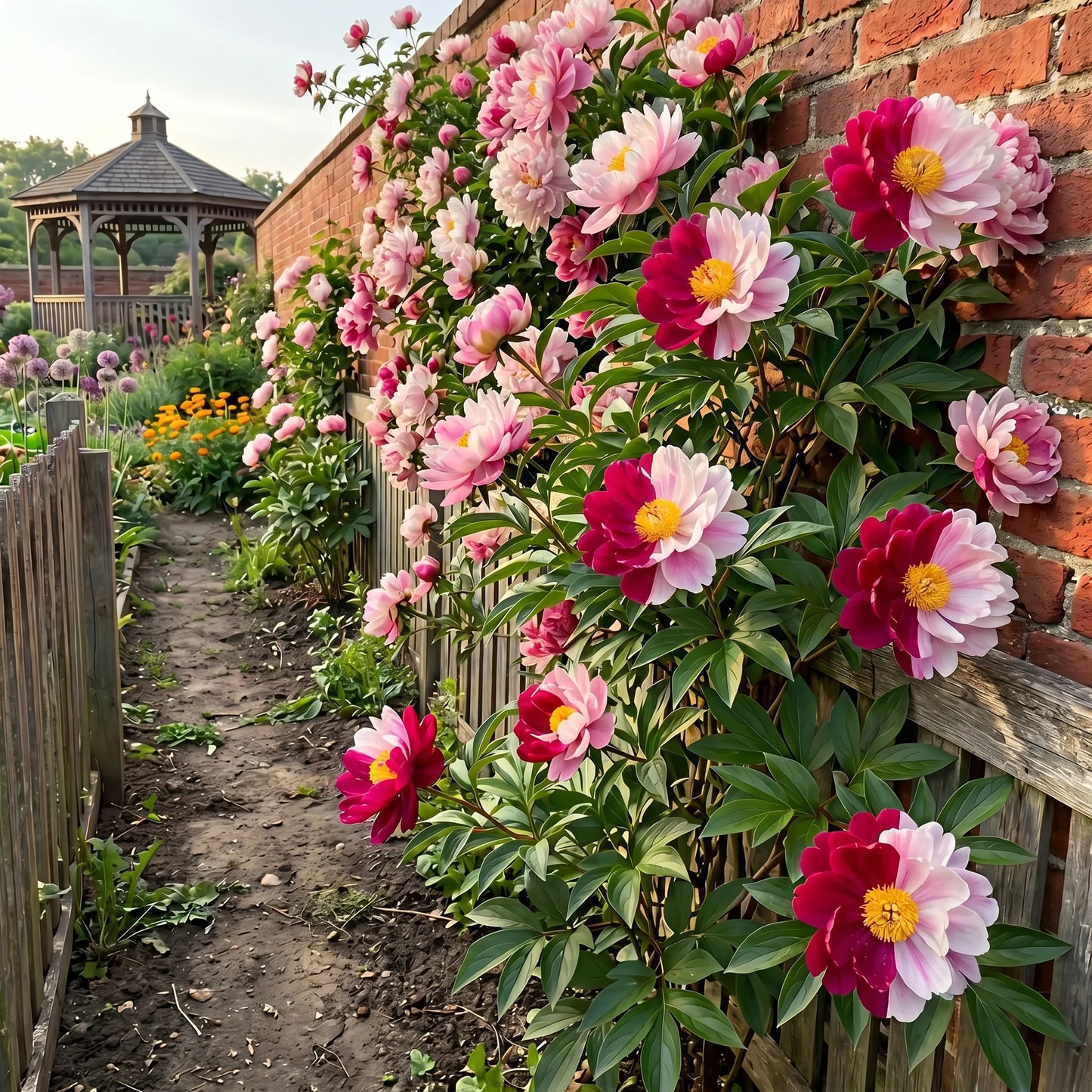 BloomCrest – Seltene Kletterpfingstrosen-Zwiebeln mit üppigen Blüten
