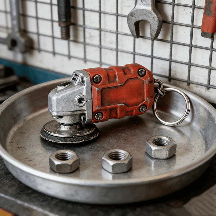 GrindMate – 2-in-1 Mini Schleifer-Schlüsselanhänger