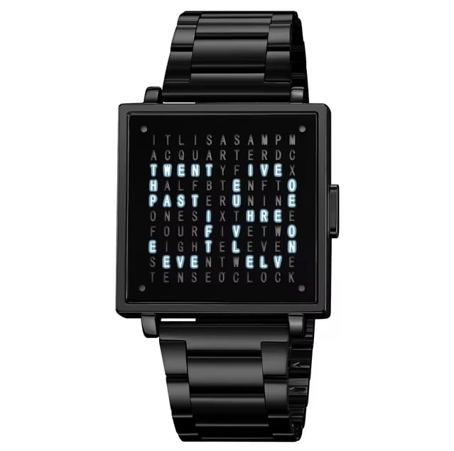 LexoTime - Unisex-Textuhr
