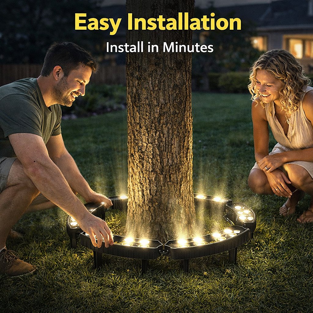 GlowTree – LED-Ringbaumbeleuchtung