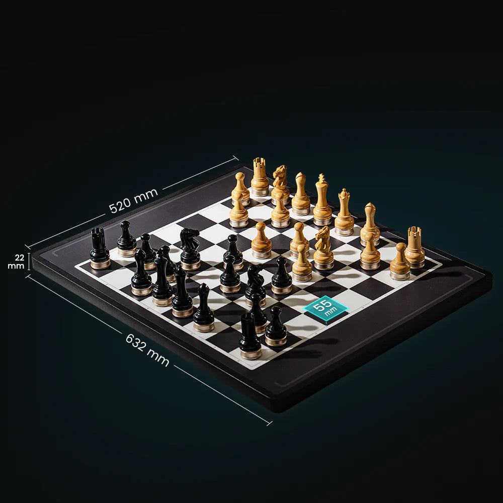 RoboChess – Fortschrittliches Roboter-Schachbrett mit Holzfiguren