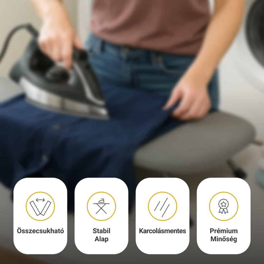 QuickIron – Tragbares Bügelbrett für Wohnungen und Reisen