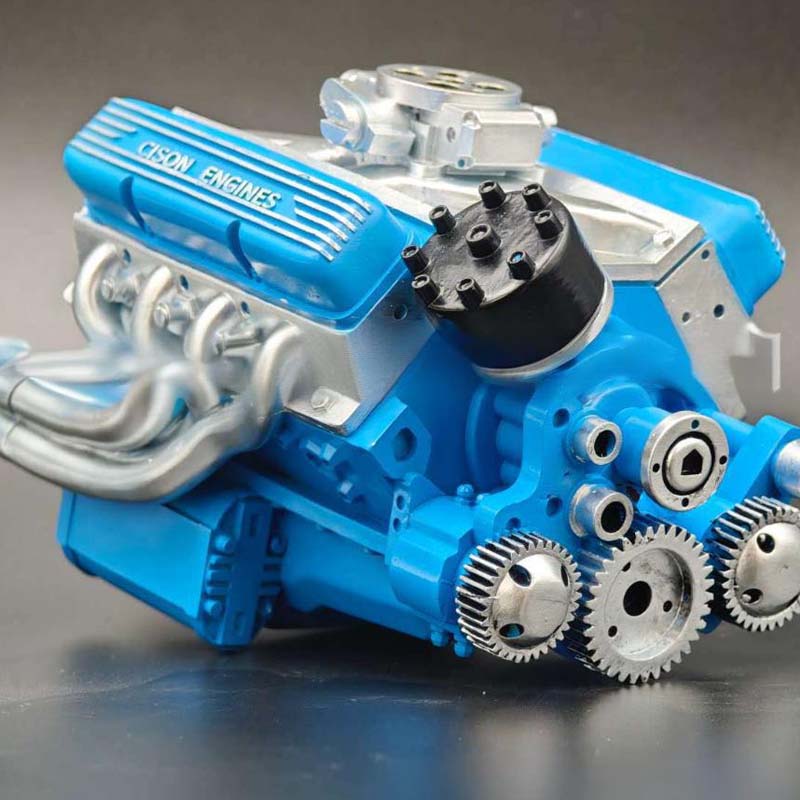 V8Forge – OHV-Benzin-V8-Motor-Modellbausatz