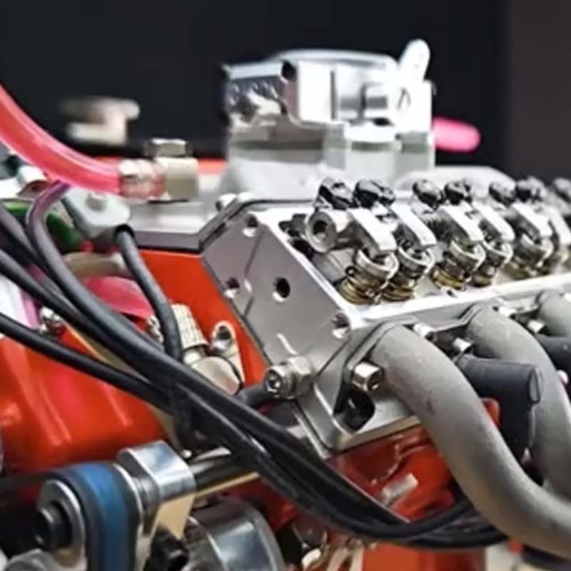 V8Forge – OHV-Benzin-V8-Motor-Modellbausatz