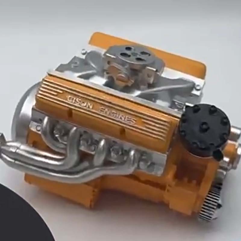 V8Forge – OHV-Benzin-V8-Motor-Modellbausatz