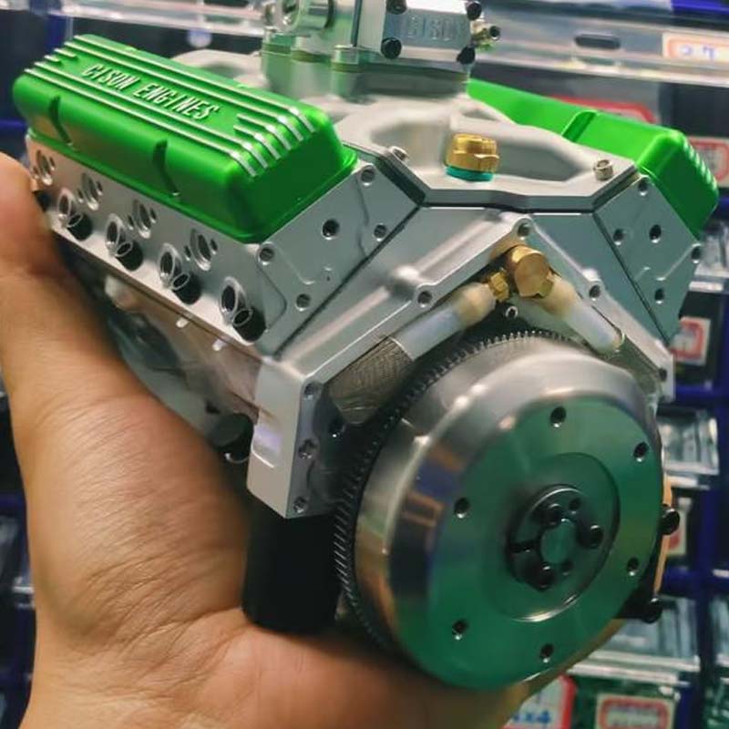 V8Forge – OHV-Benzin-V8-Motor-Modellbausatz